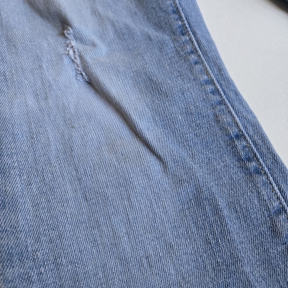 OLD NAVY BOYS Straight Leg Light wash Adjustable Flex Waist Size 7 - Picture 2 of 6